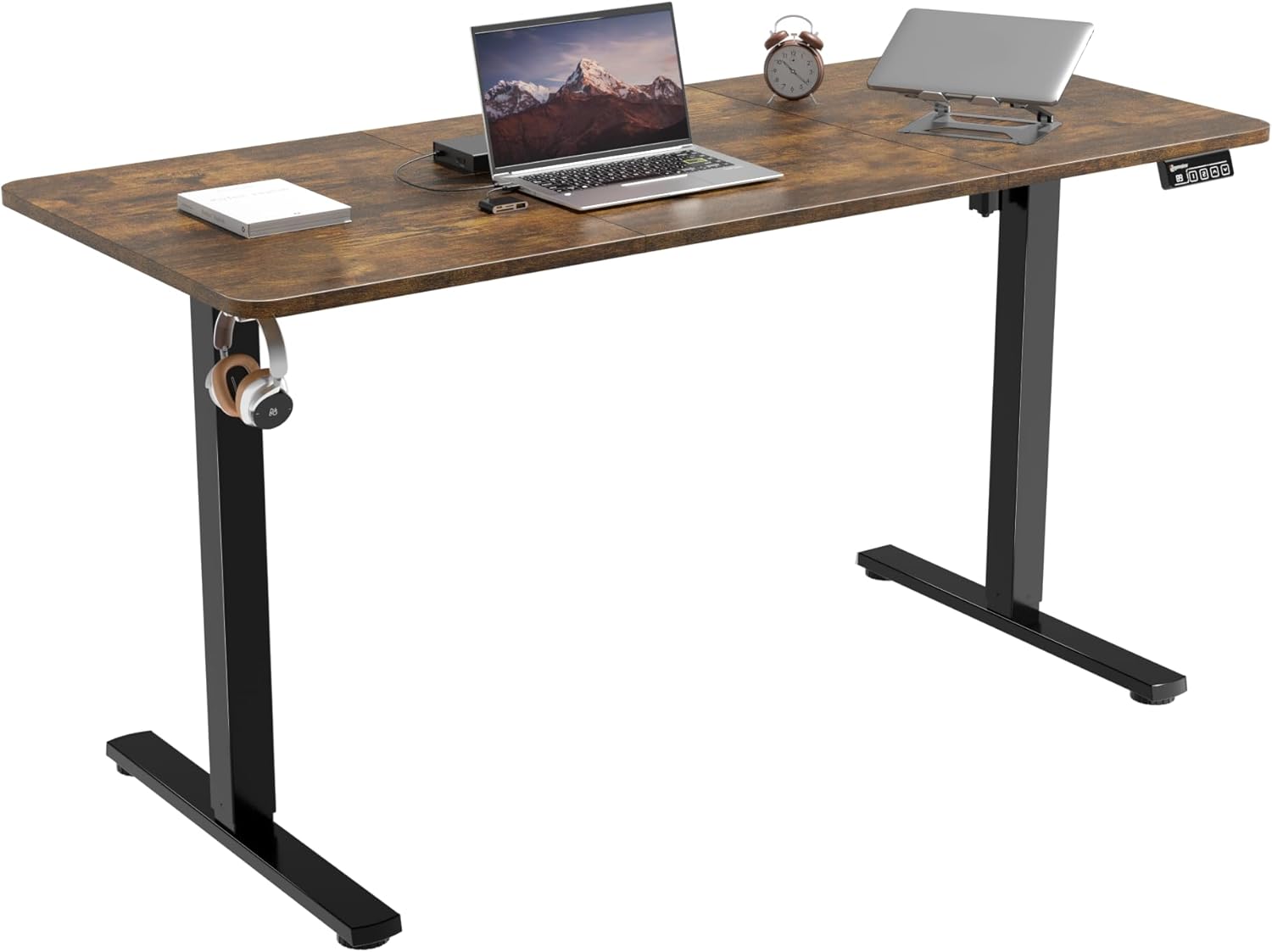 55 Electric Standing Desk with Adjustable Height for Home Office
