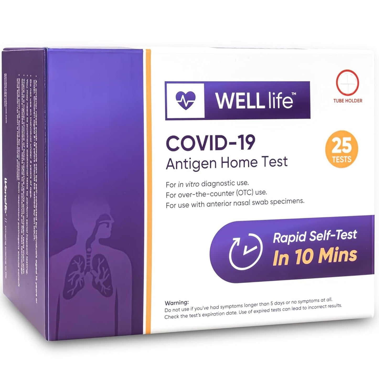 WELLlife Covid-19 Antigen Home Test - Fast, Reliable, Easy Use