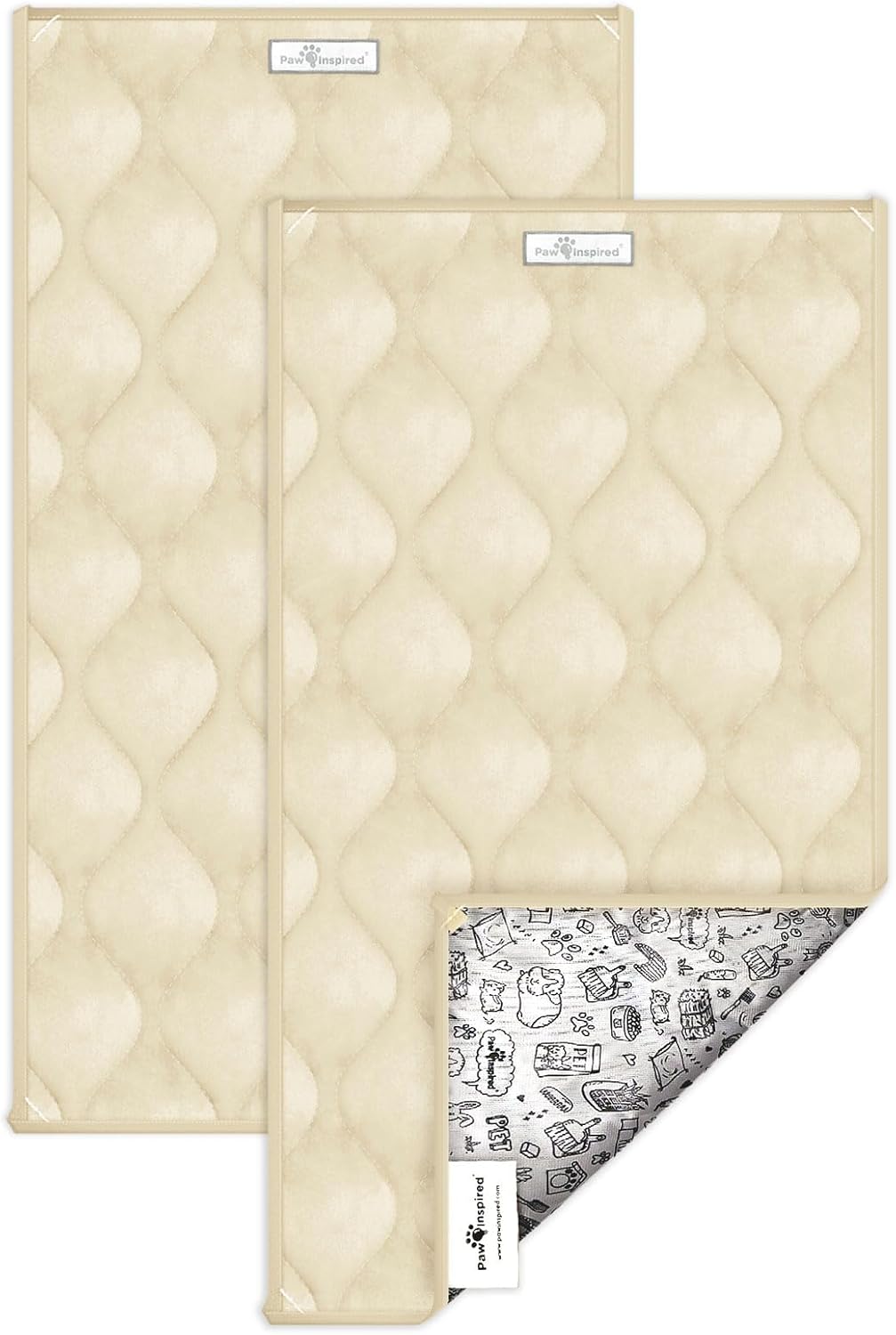 Paw Inspired Guinea Pig Cage Liners for Small Animals Comfort
