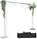 Pipe and Drape Backdrop Stand 8ft x 10ft Adjustable Background Support