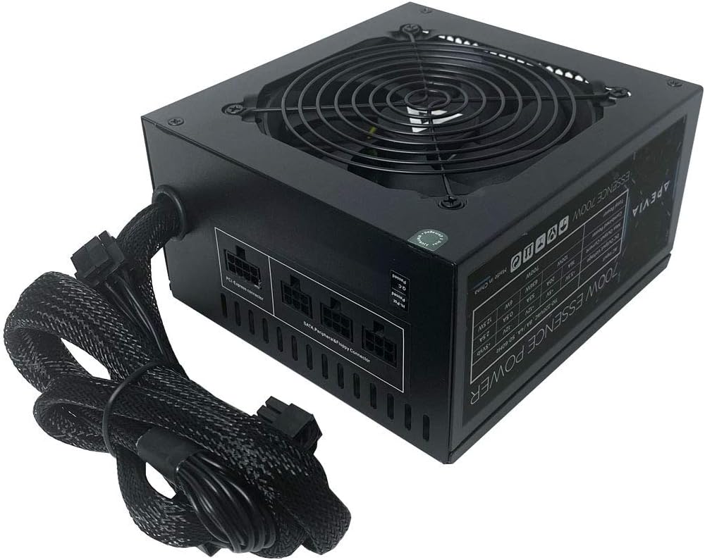 Apevia 700W Gaming Power Supply for Optimal Performance