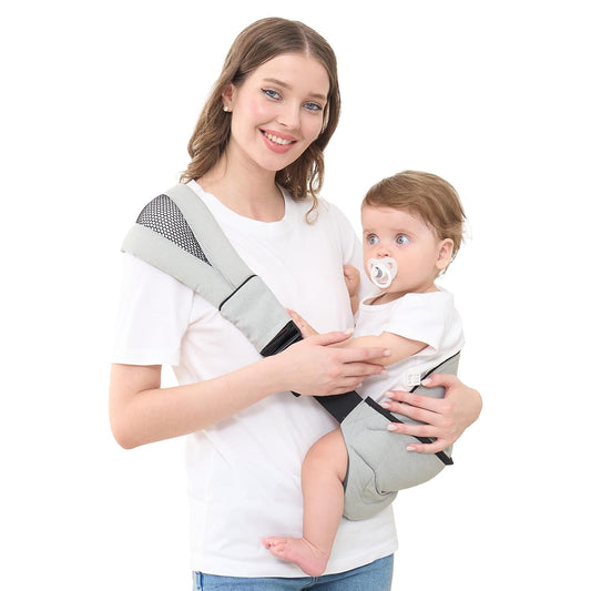 GAGAKU Toddler Sling Carrier with Non-Slip Hip Seat - Comfort & Support