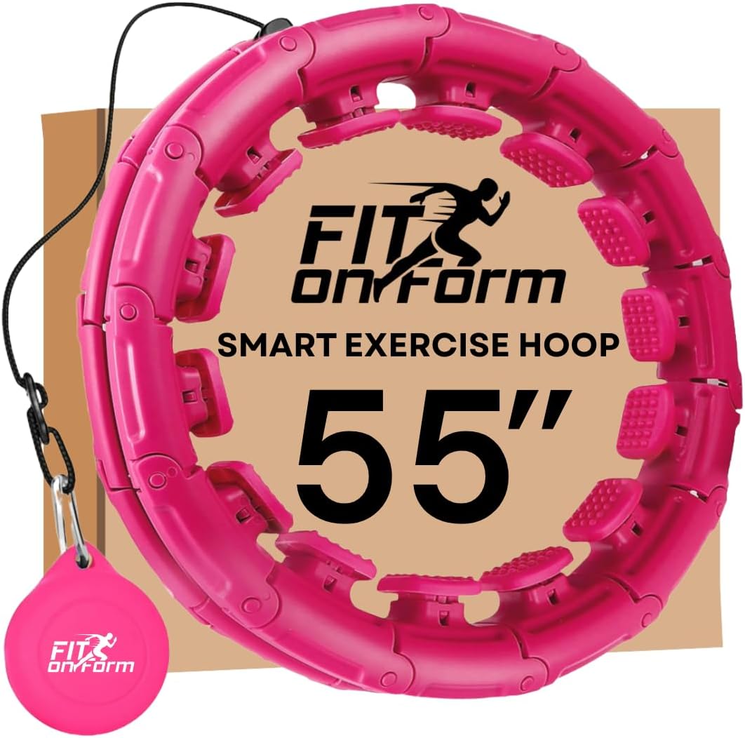 Infinity Weighted Hula Hoop for Adults Weight Loss and Fitness