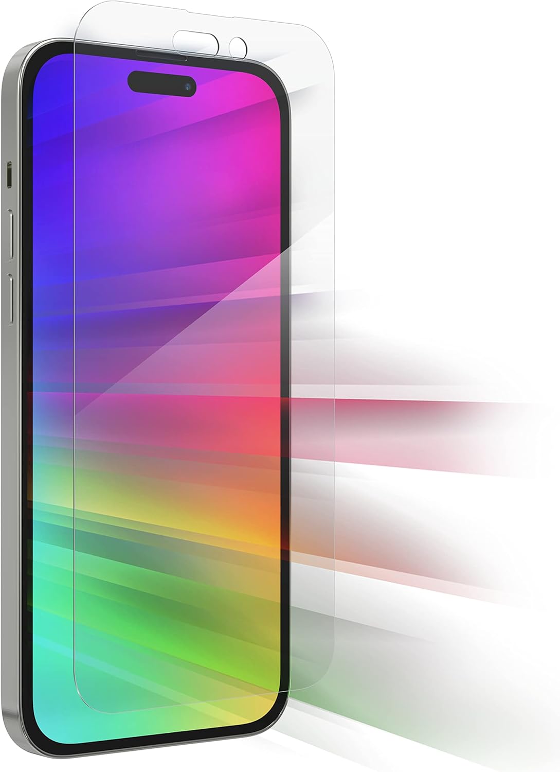 ZAGG Glass Elite VisionGuard Screen Protector for iPhone 14 Pro Max