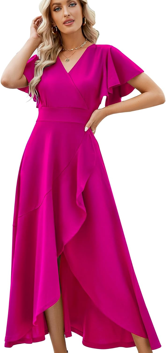 Long Black Formal Dresses for Women Evening Party Gowns
