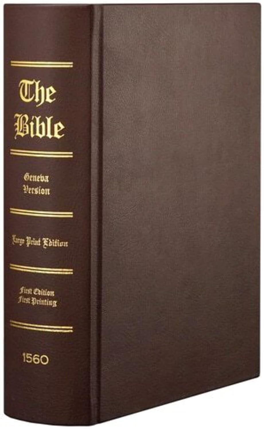 1560 Geneva Bible First Edition Facsimile Hardcover Burgundy