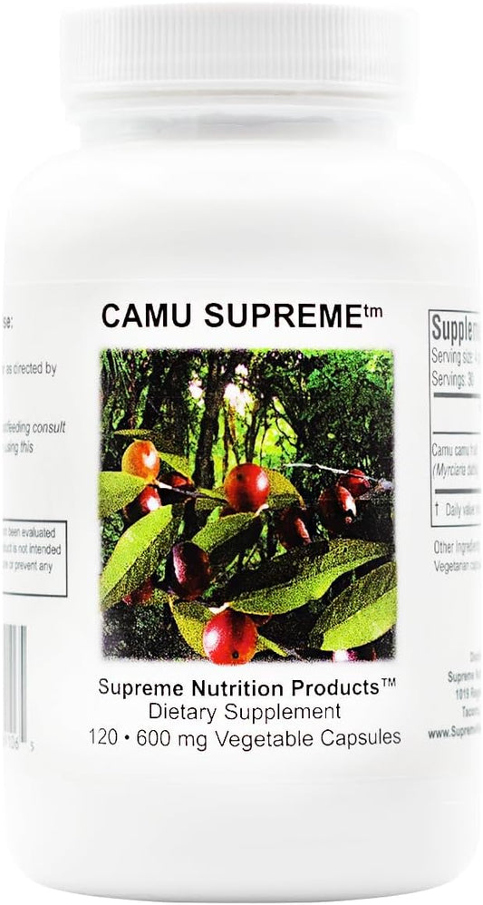 Camu Supreme 120 Pure Camu Camu Fruit Vegetarian Capsules Review