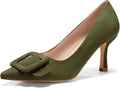 Women's Closed Pointed Toe Stiletto Pumps - 3in Kitten Heel