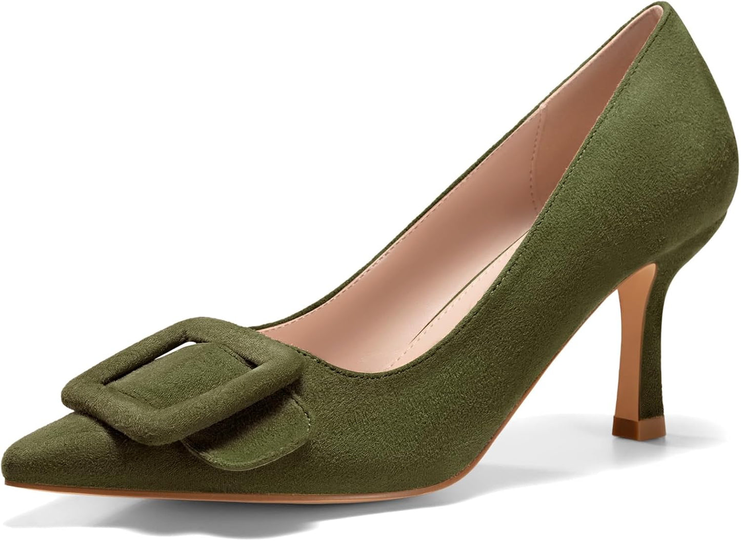 Coutgo Women's Closed Pointed Toe Pumps for Every Occasion