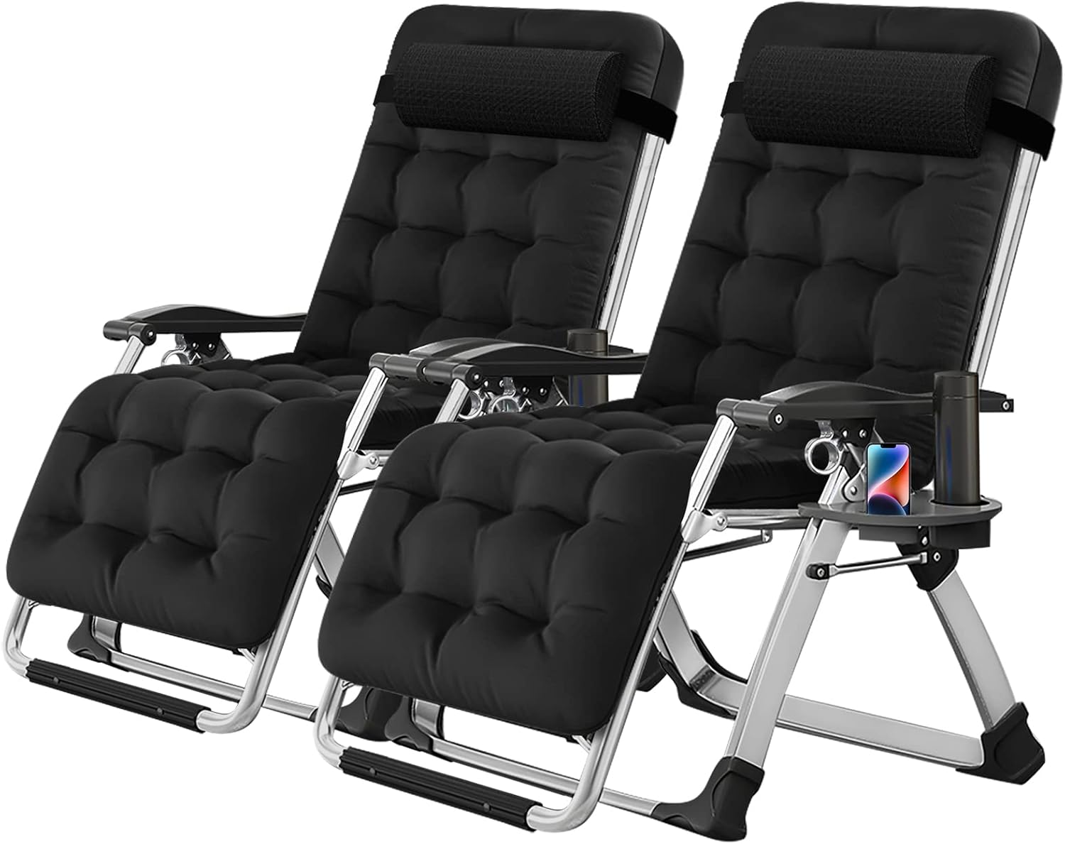 NAIZEA Padded Zero Gravity Chair for Ultimate Relaxation