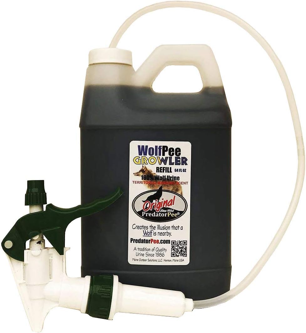 PredatorPee 100% Wolf Urine - Effective Territorial Marking Scent