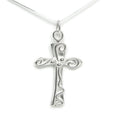 Walk to Emmaus Cross Sterling Silver Necklace - Meaningful Faith Gift