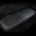 GIANT PANDA PU Leather Rear Seat Cover Protector - Anti-Slip