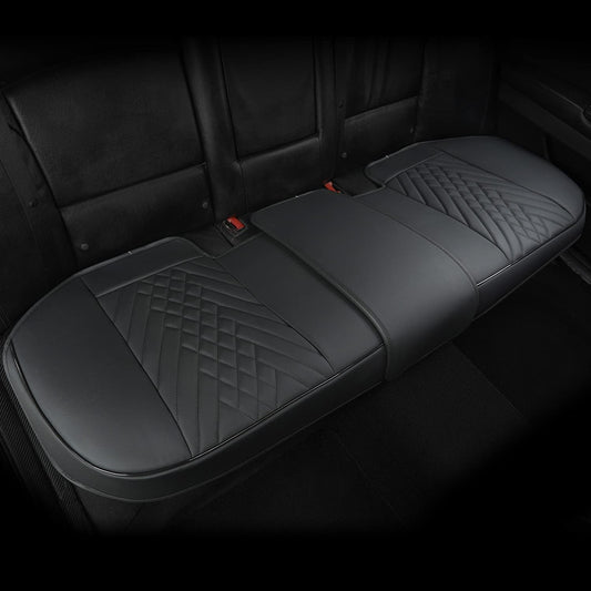 GIANT PANDA PU Leather Rear Seat Cover Protector for Cars