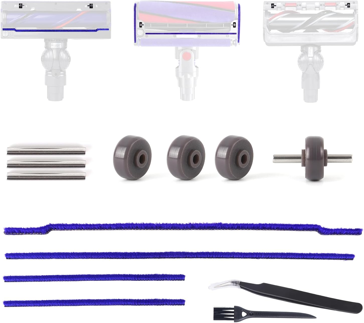 Dyson Vacuum Roller Replacement Set - Kuflant