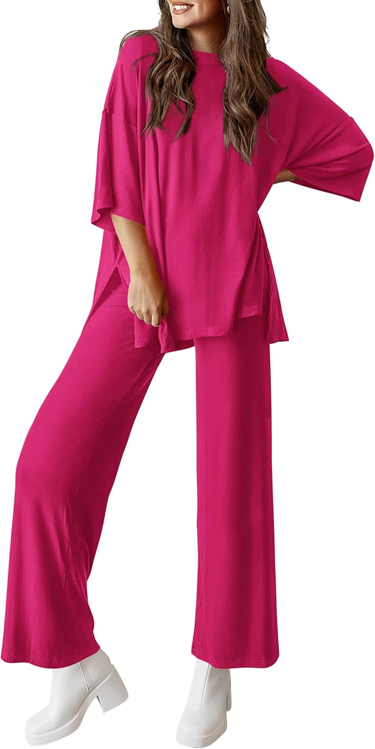 PRETTYGARDEN Two Piece Sets for Women Summer Fashion Lounge