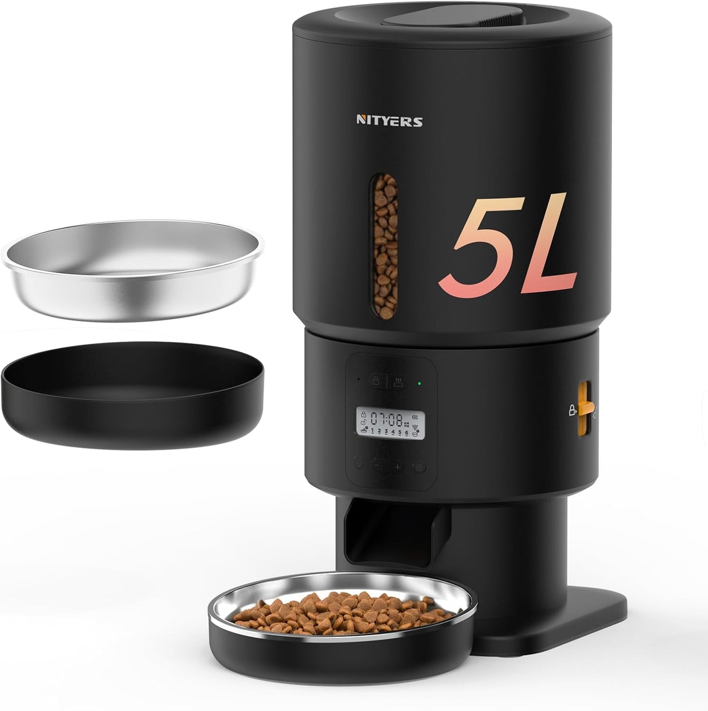 Automatic Cat Feeder with Freshness Preservation for Pets