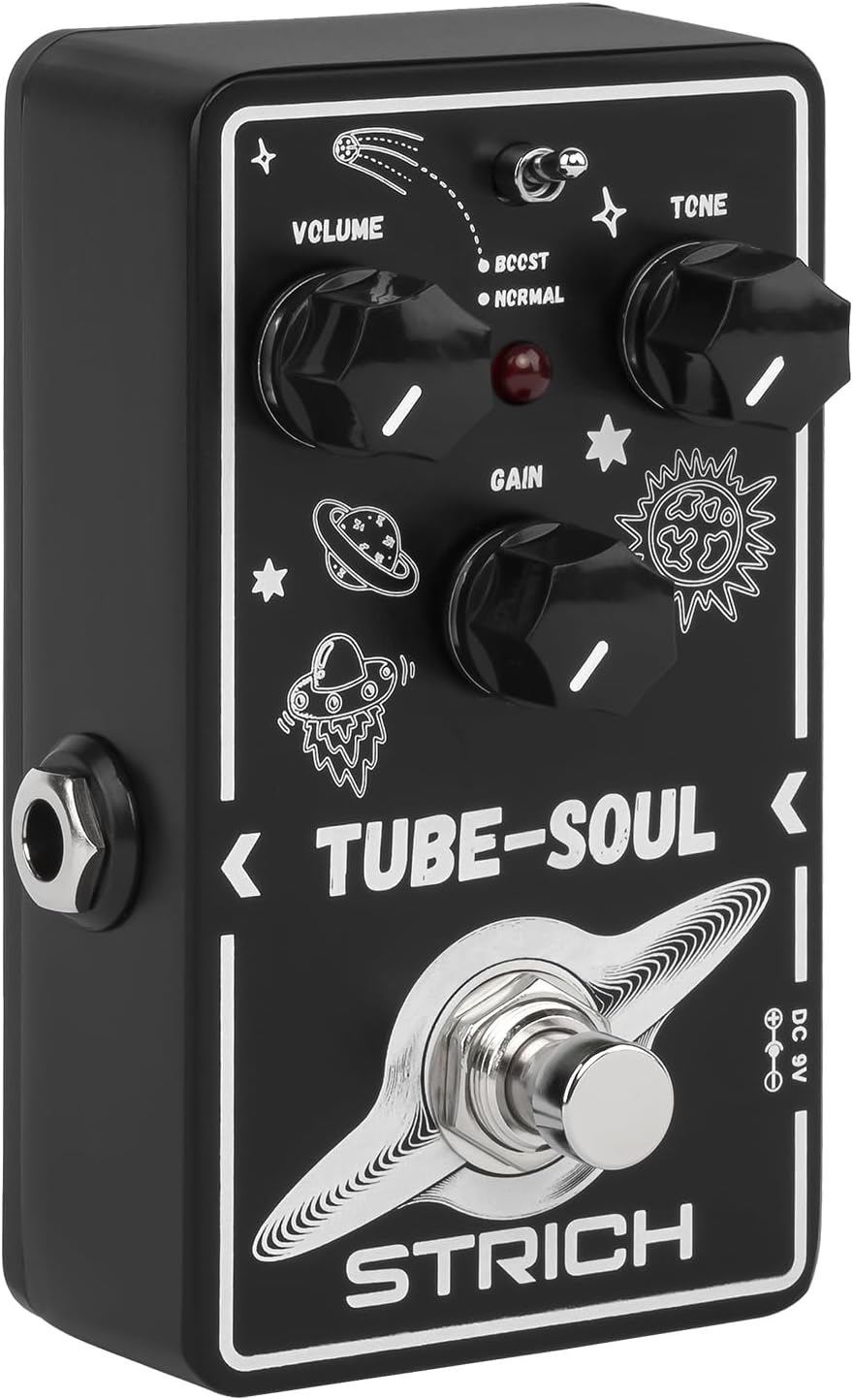 STRICH TUBE SOUL Tube Overdrive Distortion Pedal Review