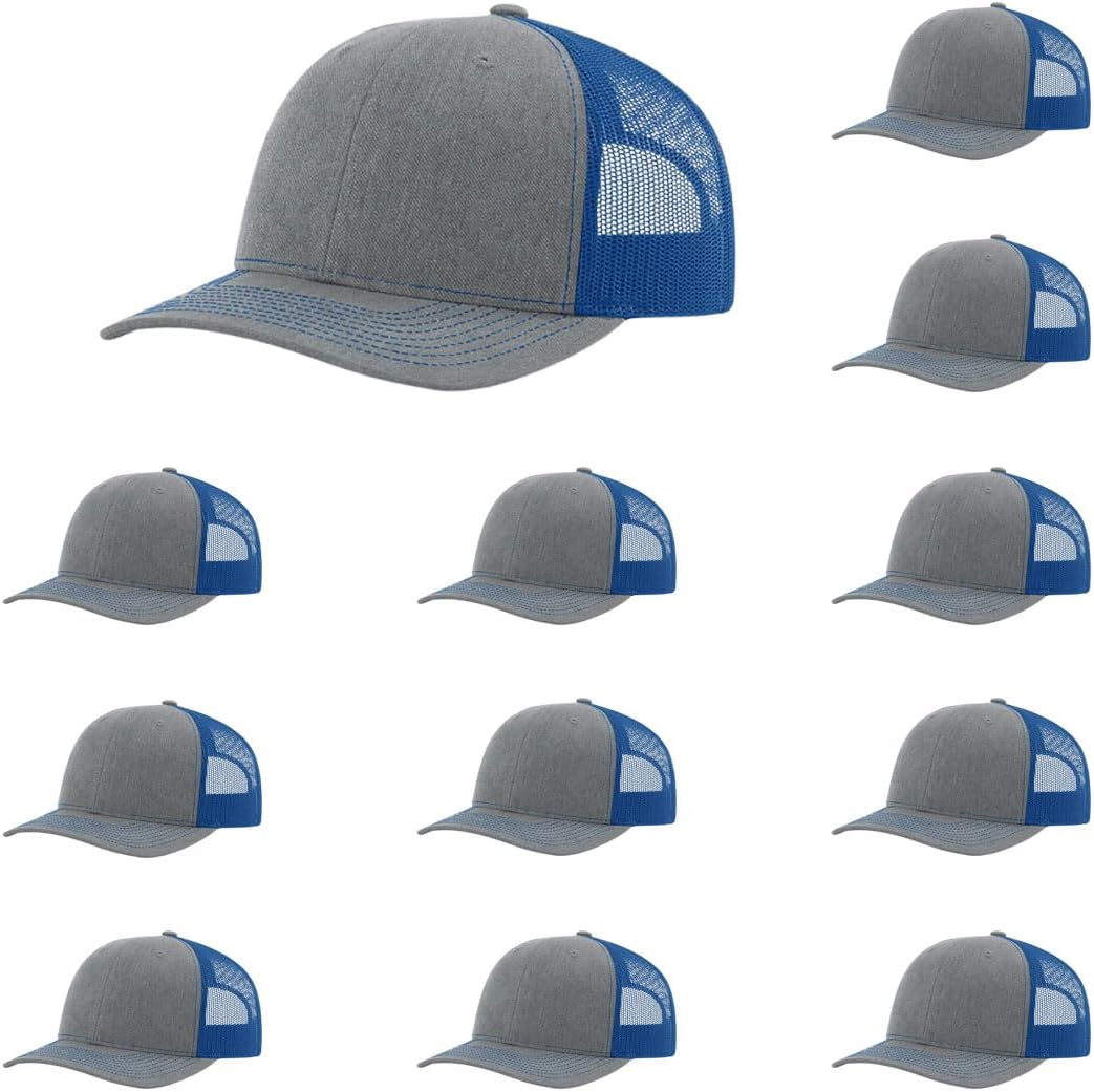 Richardson 112 Classic Six-Panel Adjustable Snapback Trucker Cap