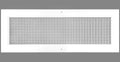 HVAC Premium 10in x 32in Cube Core Eggcrate Return Air Grille