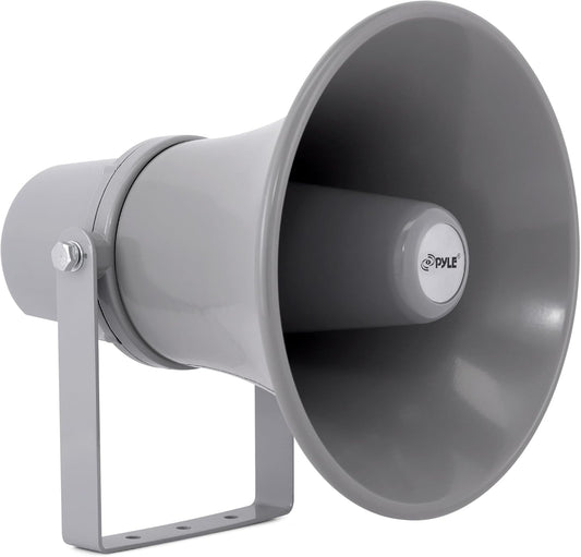 Powerful 20W PA Horn Speaker - Loud Megaphone w/ Dynamic Sound - Pyle PHSP101T