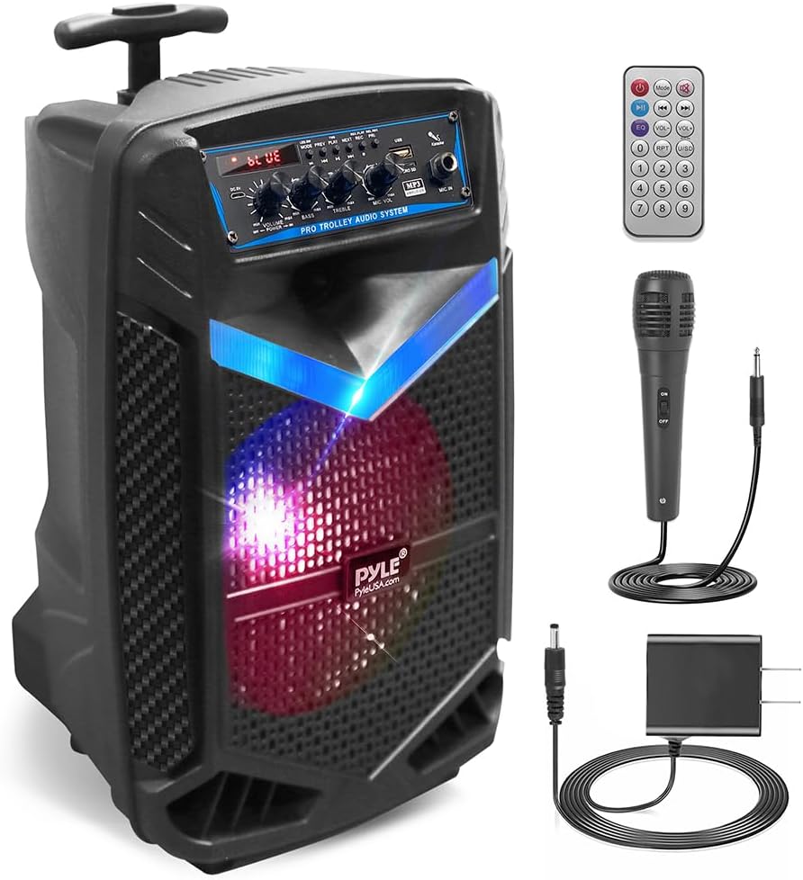 Power Up Your Party with Pyle 400W Bluetooth Speaker!