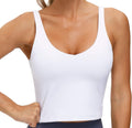 Womens Longline Wirefree Padded Sports Bra - Medium Support