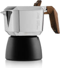 Compact Aluminum Espresso Maker - Portable 2-Cup Moka Pot