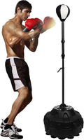 Speed Bar with Stable Base - Adjustable Reflex Bag for Training