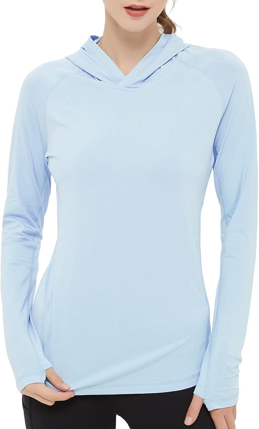 Ultra-Soft Bamboo Viscose Hoodie with UPF 50+ Sun Protection
