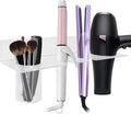 Transparent Acrylic Wall Mount Hair Dryer Holder