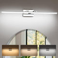 40 in LED Bathroom Vanity Light (3000K/4000K/6000K) - Dimmable Chrome