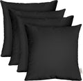 Sunbrella Square Throw Pillows Set of 4 20in x 20in - Fade Resistant