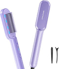 Wavytalk Hair Straightener Brush - Ionic Fast Heating Straightener