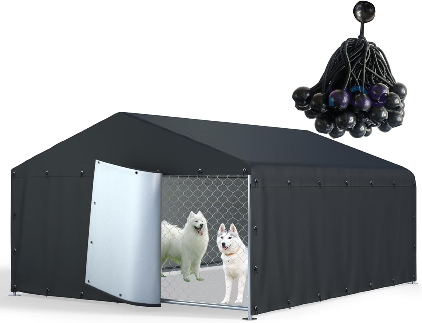 NGB Dog Kennel Cover for Full Protection Against Elements