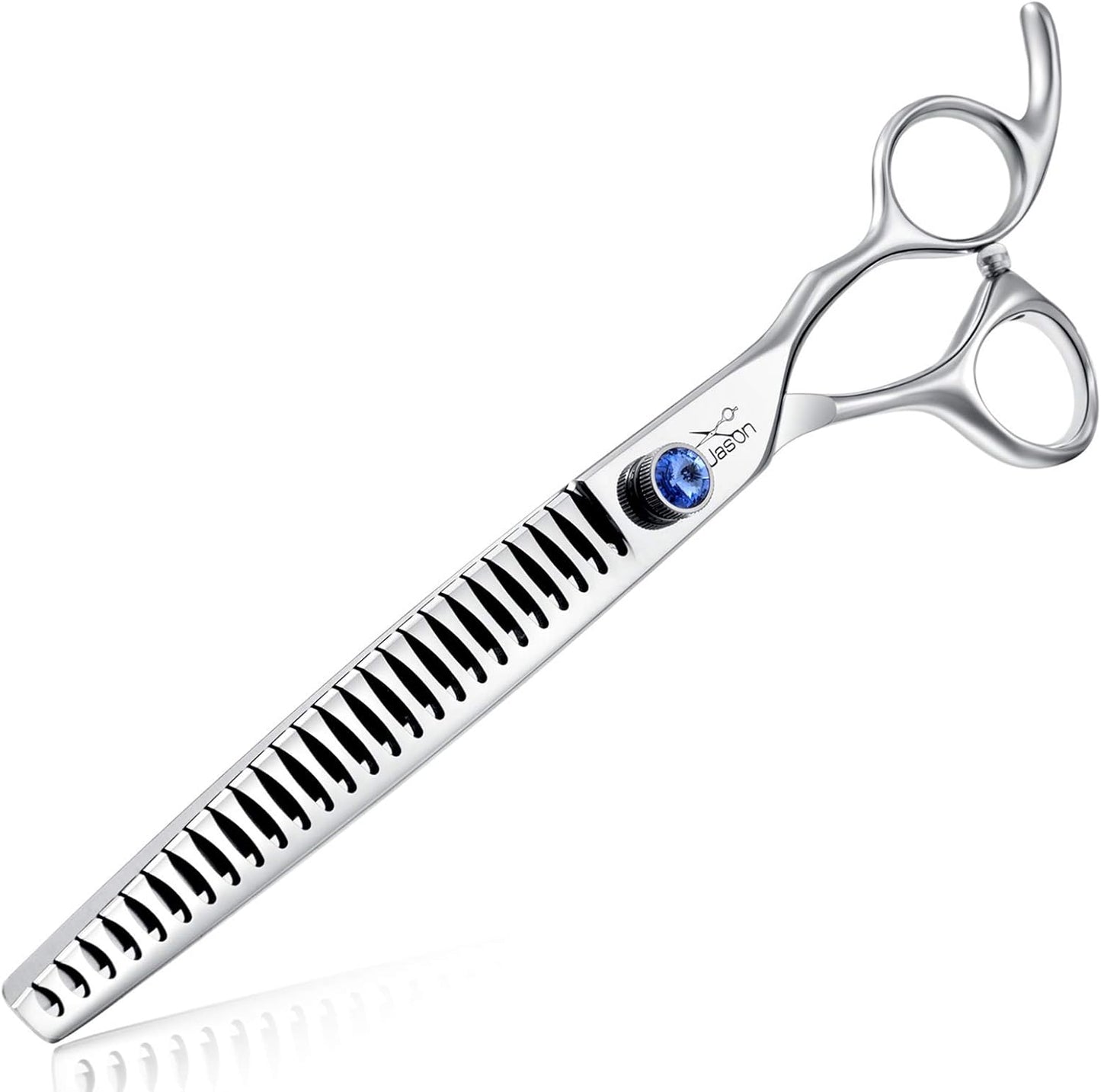 JASON 8 Inch Chunkers Shears for Dogs Ergonomic Grooming Scissors