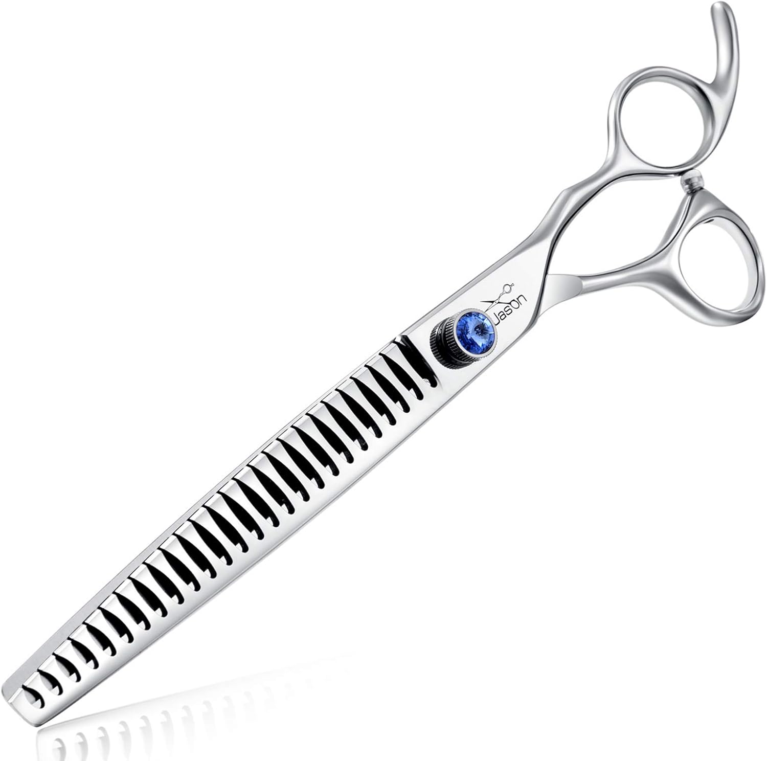 JASON 8 Inch Chunkers Shears for Dogs Ergonomic Grooming Scissors
