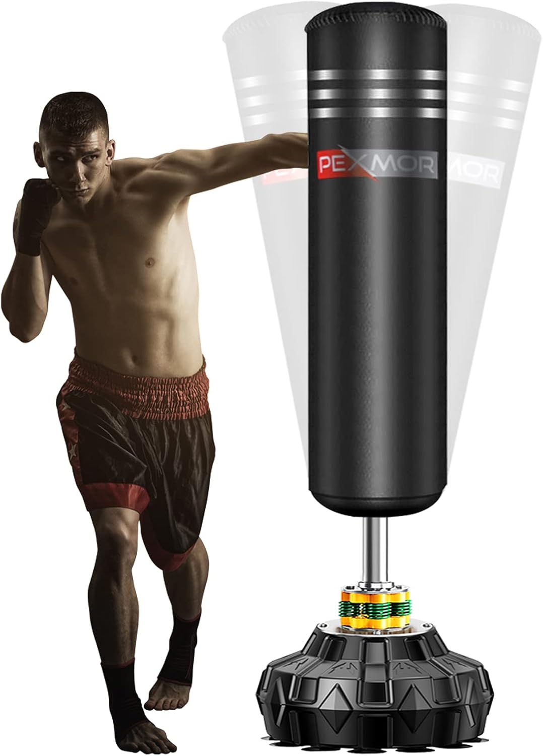 PEXMOR Heavy-Duty Punching Bag - Noise-Free Training