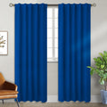 BGment Classic Blue Blackout Curtains 42 x 84 in - Thermal Insulated