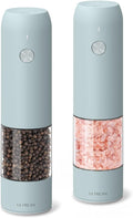 Ultrean Pepper Grinder Rechargeable Salt and Pepper Mill - Adjustable