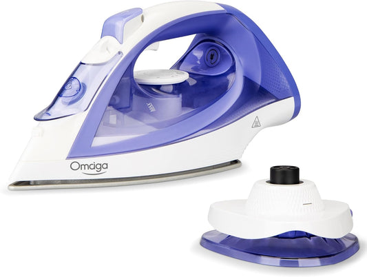 Cordless Iron for Clothes with Powerful Steam and Safety Features