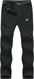 MOERDENG Women's Fleece Lined Snow Ski Pants - Warm Waterproof Fit Our