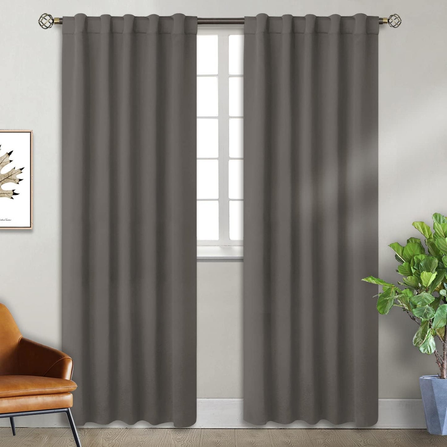 BGment Blackout Curtains - Thermal Insulated Room Darkening Panels