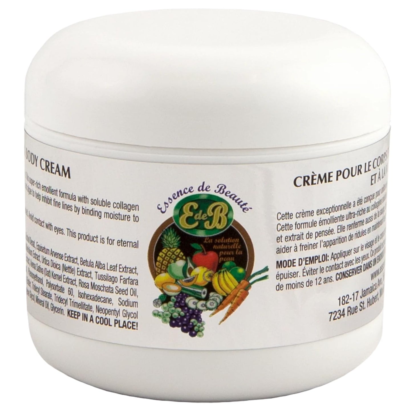 Essence de Beaute Collagen + Vitamin E Face & Body Cream Review