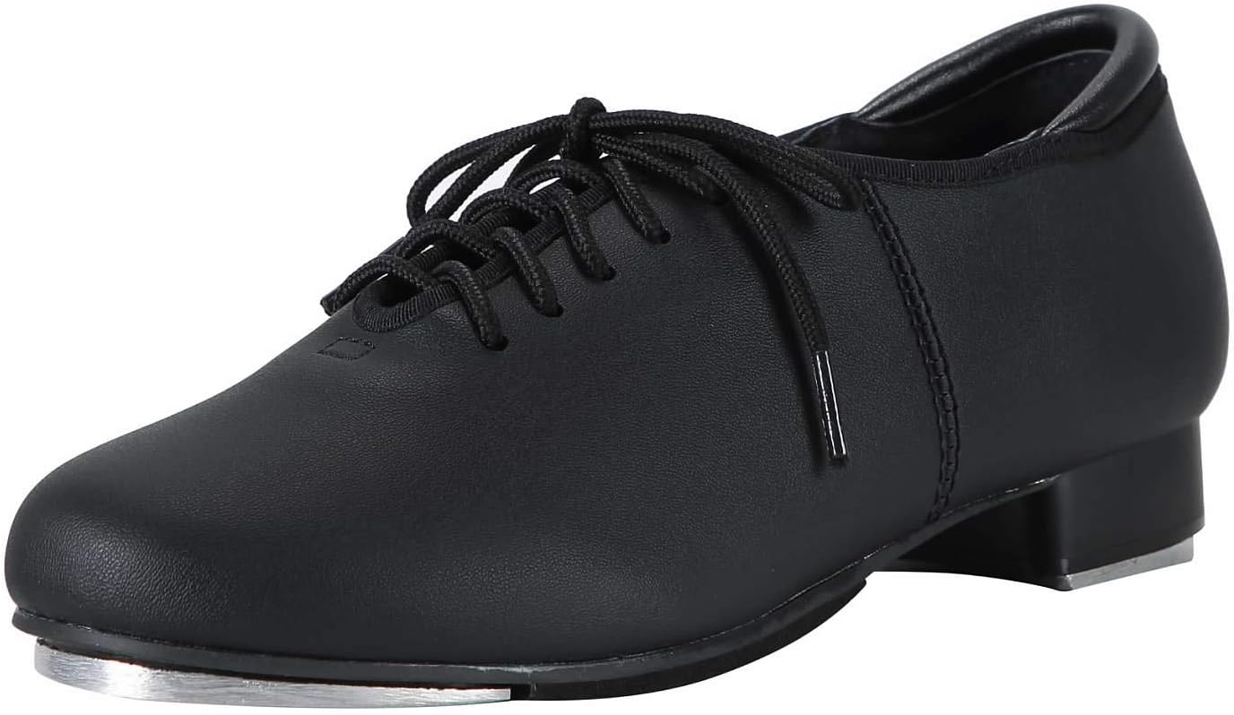 Lace Up Tap Dance Shoes for Women and Men - PU Leather Style