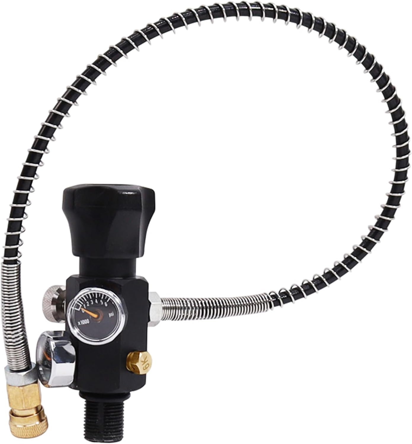 4500PSI TUXING Dual Gauge Regulator for Pcp Air Guns