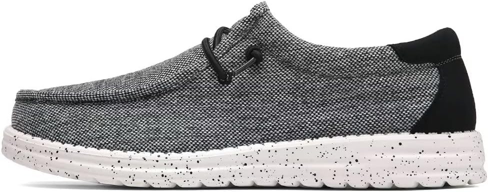 Men's Casual Canvas Loafers: Lightweight, Comfortable & Breathable
