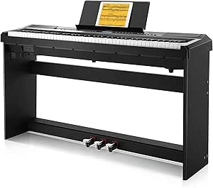 Donner DEP-20 Beginner Digital Piano with 88 Keys and Stand