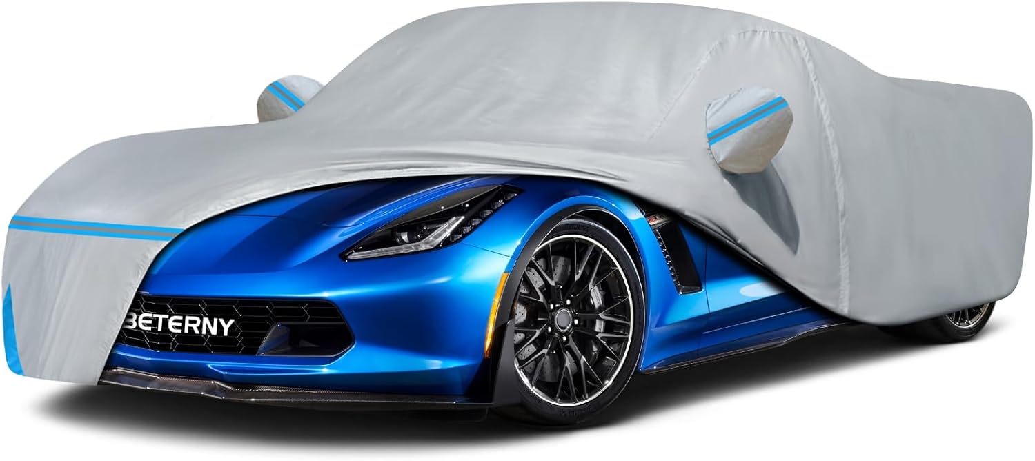 Custom-Fit Waterproof Car Cover for 2014-2019 Corvette C7