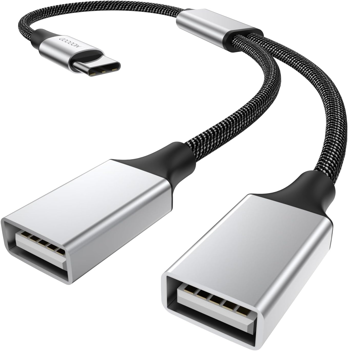 MOGOOD USB-C Dual Splitter - Fast OTG Connection